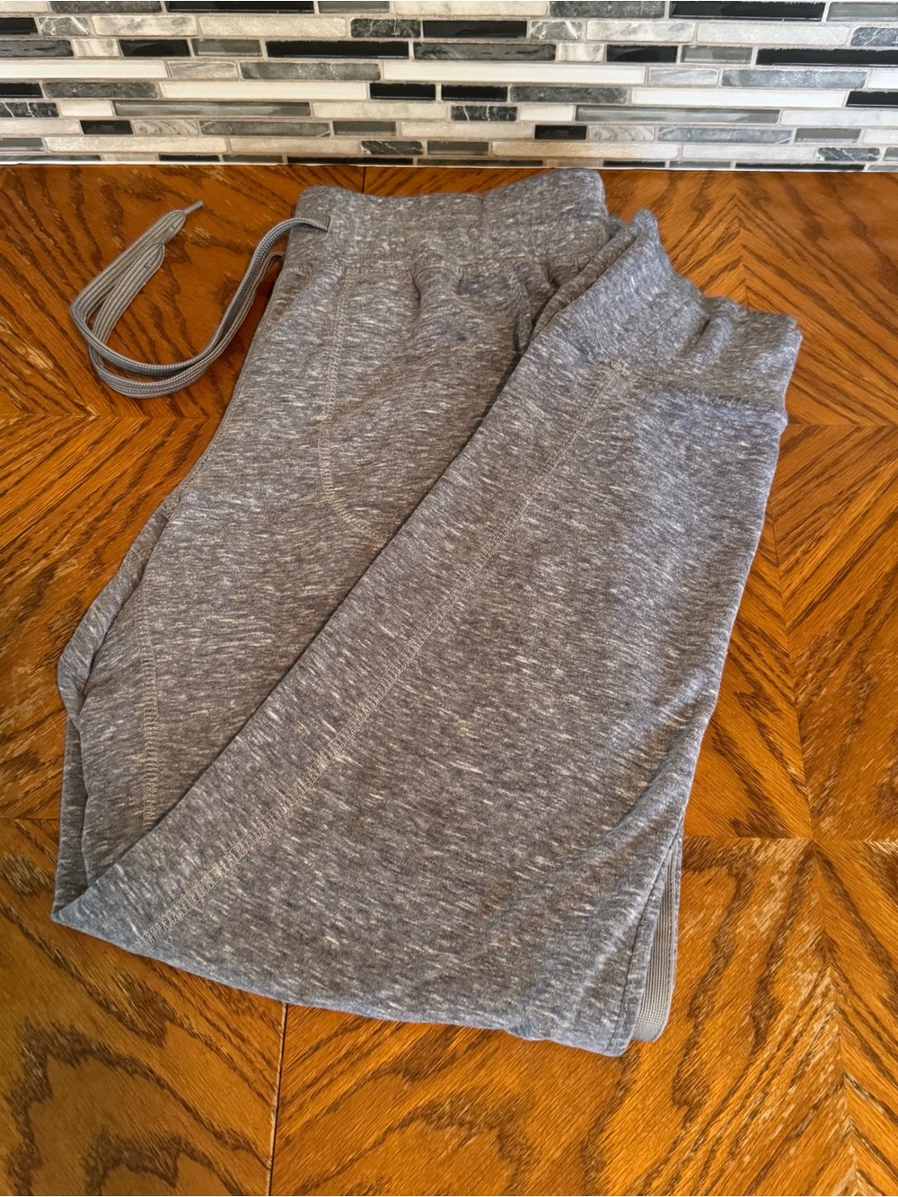 Danskin Now Gray Tapered Track Jogger Pants S 4-6